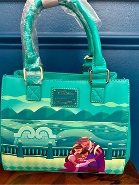 Loungefly Disney Tangled Rapunzel Glow in the Dark Satchel Crossbody